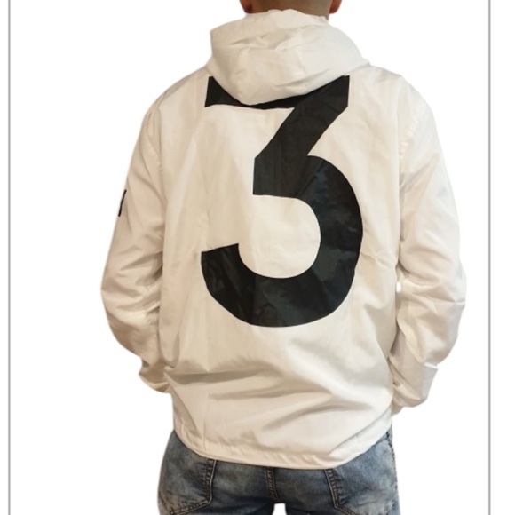 Kanye West Y3 Yeezus Season 3 Windbreaker Hip Hop Outwear Sz L Hoodie Minimalist - Picture 11 of 12